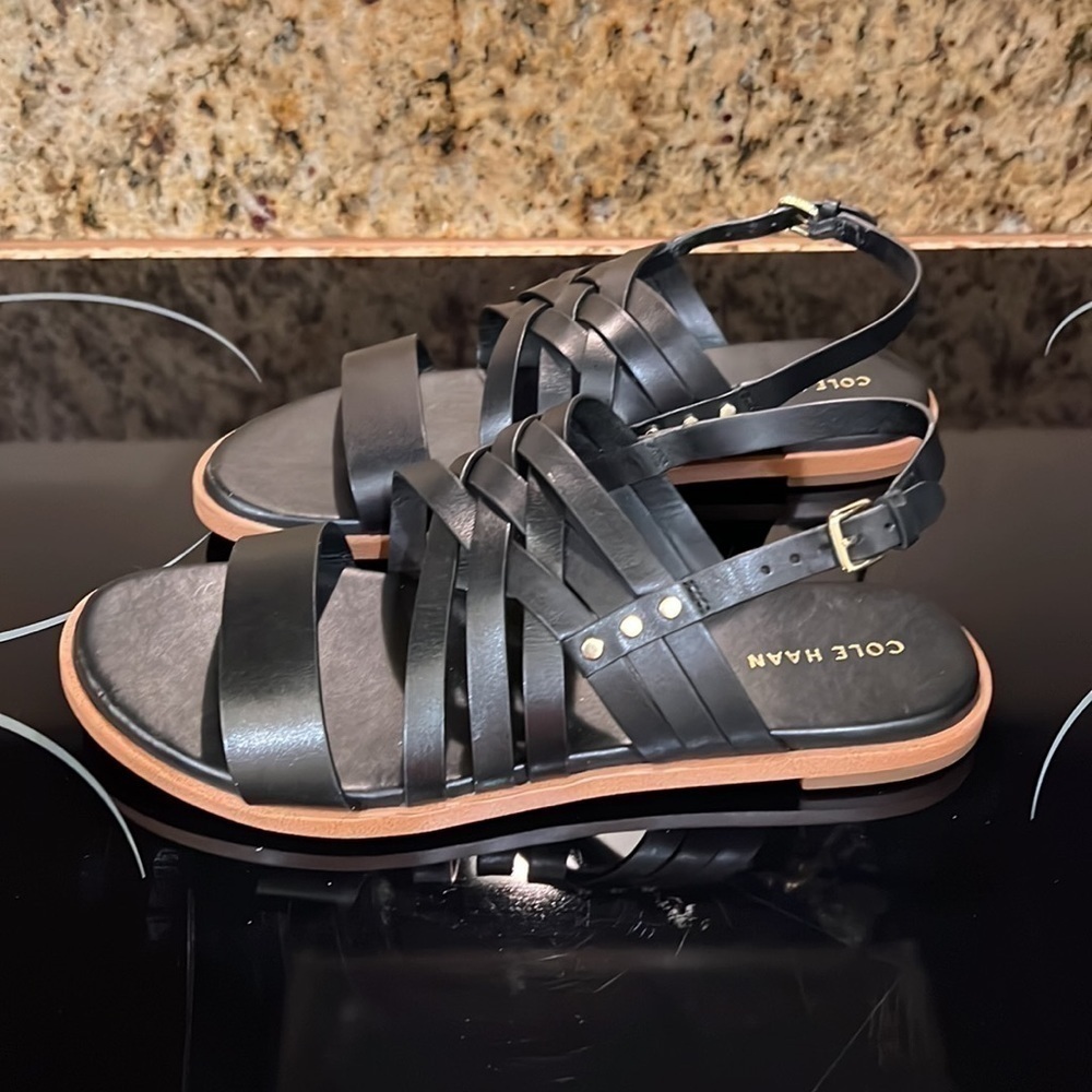 COLE HAAN France Strappy Slingback Sandal size 7B - Picture 9 of 9